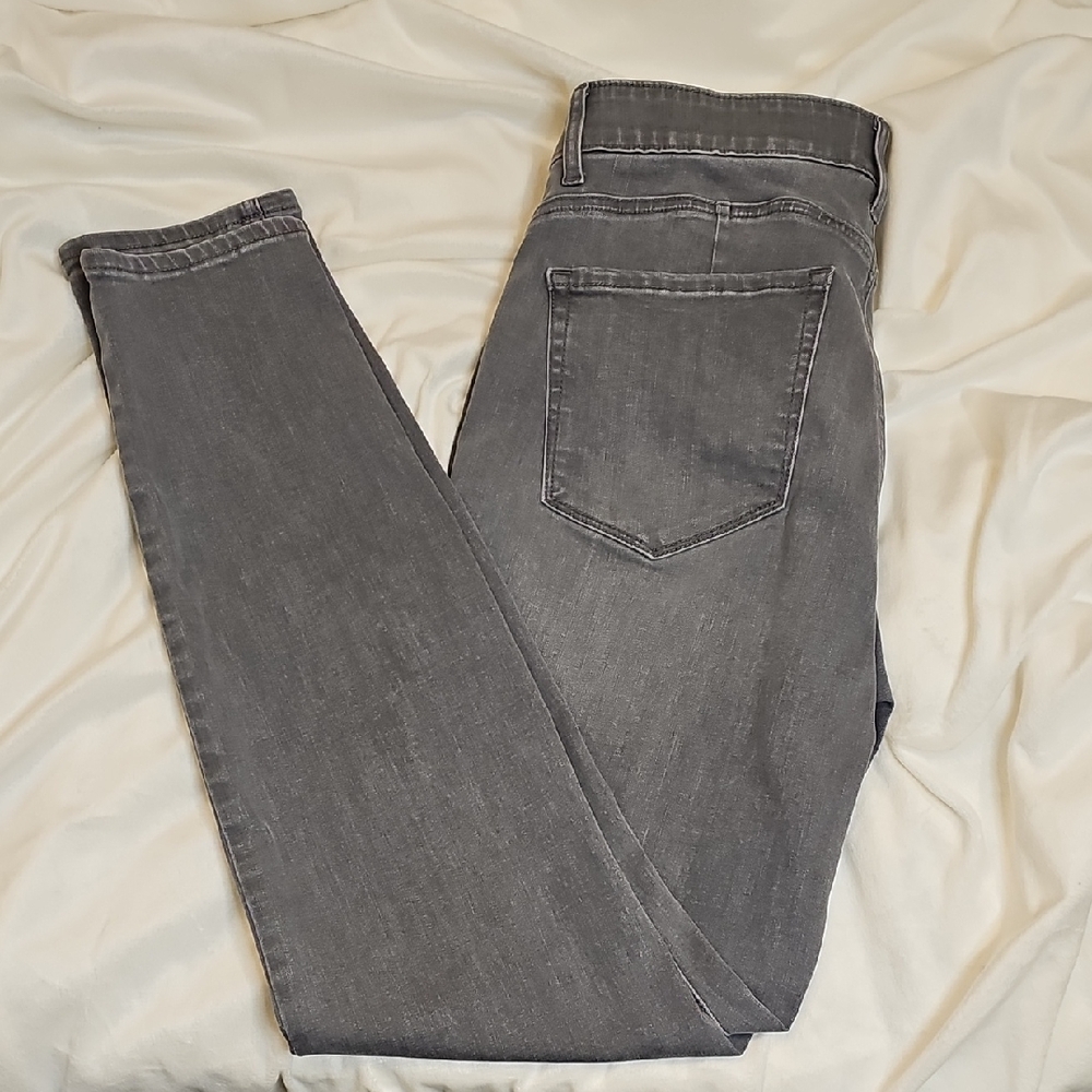 White House Black Market Gray Jeans